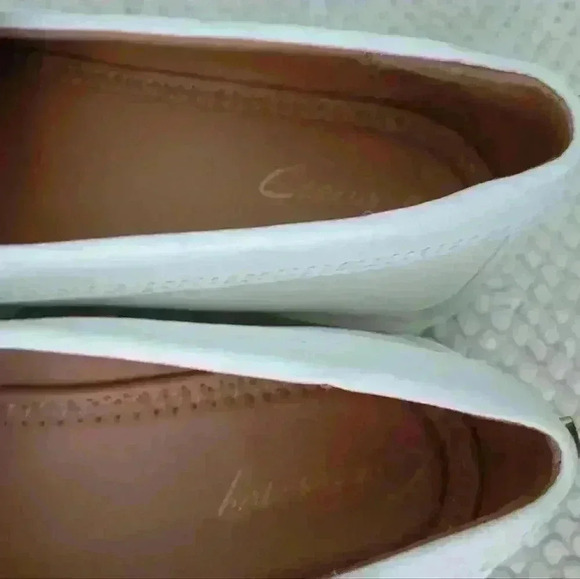 Circus NY by Sam Edelman Deana Loafer Bright White with Gold hardware - Picture 9 of 13